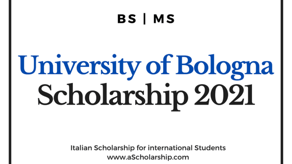 Học bổng của trường đại học Bologna